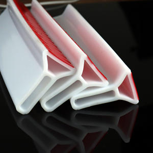 Barra <span class=keywords><strong>de</strong></span> goma <span class=keywords><strong>de</strong></span> silicona impermeable con presa <span class=keywords><strong>de</strong></span> retención <span class=keywords><strong>de</strong></span> agua para baño en forma <span class=keywords><strong>de</strong></span> T/L, tira <span class=keywords><strong>de</strong></span> barrera <span class=keywords><strong>de</strong></span> inundación autoadhesiva <span class=keywords><strong>de</strong></span> separación seca y húmeda - Product Image 2