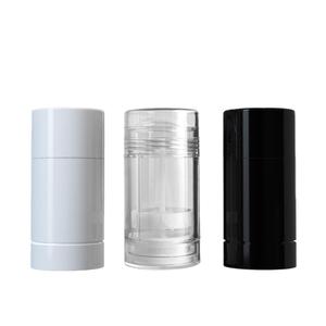 Như Nhựa <span class=keywords><strong>15Ml</strong></span> 30Ml 50Ml 75Ml Vòng Rỗng Lip Balm & Khử Mùi Stick Ống Refillable Twist <span class=keywords><strong>Container</strong></span> Cho Chăm Sóc Cá Nhân - Product Image 1