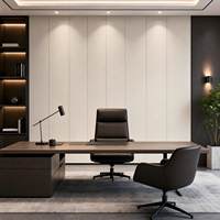 Panneau mural en PVC moderne 300 mm léger, emboîtable, ignifuge, imperméable, décoratif pour la décoration des hôpitaux et des bureaux