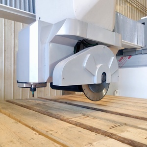 OMC 5 Eksenli Granit CNC Sinterlenmiş Taş Köprü Testeresi 350mm Kireçtaşı Mermer Taş Kesme Makinesi Uzaktan Kumandalı - Product Image 5