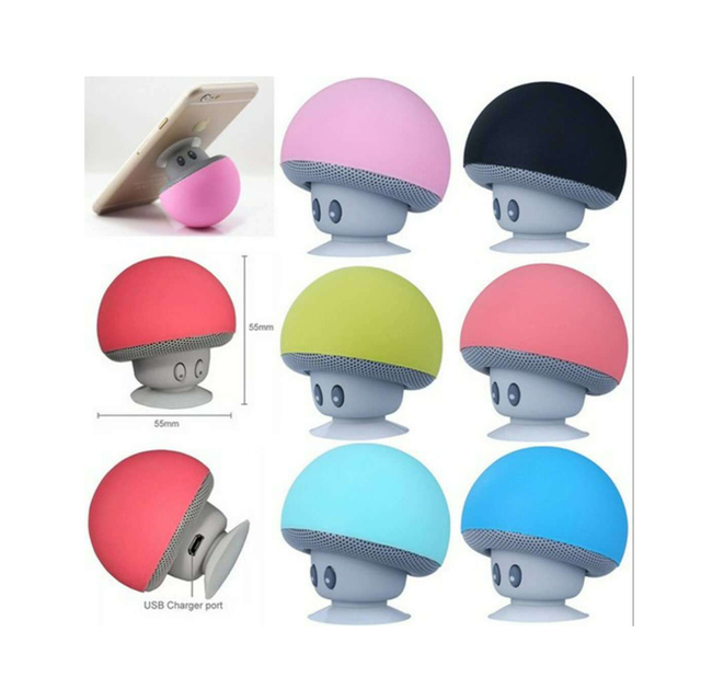 Promotion Gifts 1.5inch 3W Portable Outdoor Pocket Wireless MINI Size USB TF Play Blue Tooth Party Mushroom Speaker