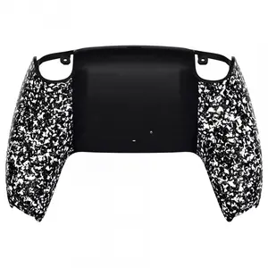 Controller Grip EXtremeRate Gamepad Accessories Rubberized Controller Back Shell Grips Case Cover For PS5 Gamepad