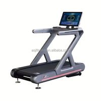 Cinta de correr comercial, equipo de gimnasio cardiovascular, cinta de correr motorizada 9900, máquina de correr, cinta de correr LCD