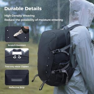 Sac à dos de randonnée de jour léger-Pack compact et polyvalent pour de courts voyages, des aventures en plein air et une utilisation quotidienne - Product Image 4
