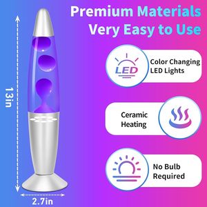 <span class=keywords><strong>Lampe</strong></span> à lave décorative moderne à lumière liquide relaxante pour la maison, le salon, le bureau, la <span class=keywords><strong>chambre</strong></span> à coucher, télécommande pour adultes, adolescents et enfants - Product Image 6