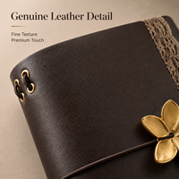 Carnet de notes de luxe personnalisé en cuir PU souple A5, agenda premium, avec logo, cadeau, inserts rechargeables, reliure à cordon élastique