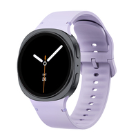 Offizielles Silikon armband mit gleicher Farbe für Samsung Watch8 Silikon armband für Watch8 Classic Breath able Holes Silikon band