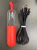 Cable de Carga de Datos USB 3 en 1 Universal de 100W, Trenzado de Nailon Negro y Rojo, Conductor de Cobre Puro para iPhone y Cámara, Shenzhen