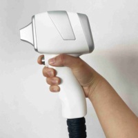 Appareil portable d'épilation laser à diode 808 nm haute puissance 1000W, sans douleur, rapide, avec lentille collimateur à axe pour usage domestique et commercial