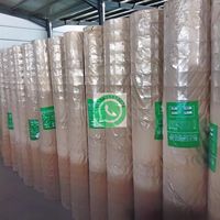 Grillage soudé en fer galvanisé, maille carrée de 1/4 pouce, grillage en fil métallique enduit de PVC, dimensions 1,90 m x 25 m, 1,50 m x 25 m, 1,20 m x 25 m, pour animaux