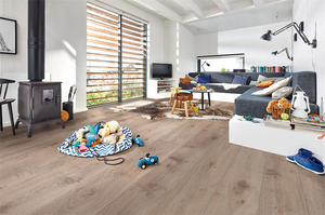 Revêtement de sol stratifié de fabrication allemande Meister Design Laminate LL 250 avec compatibilité chauffage par le sol, adapté à une utilisation dans les salles de bain - Product Image 4