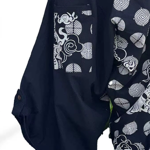 กางเกงแฟชั่นสไตล์ซามูไรสำหรับผู้ชายเสื้อผ้าลำลองดีไซน์ทรงหลวมผ้าแคนวาสแบบมีลูกศรน้ำหนักเบา - Product Image 4