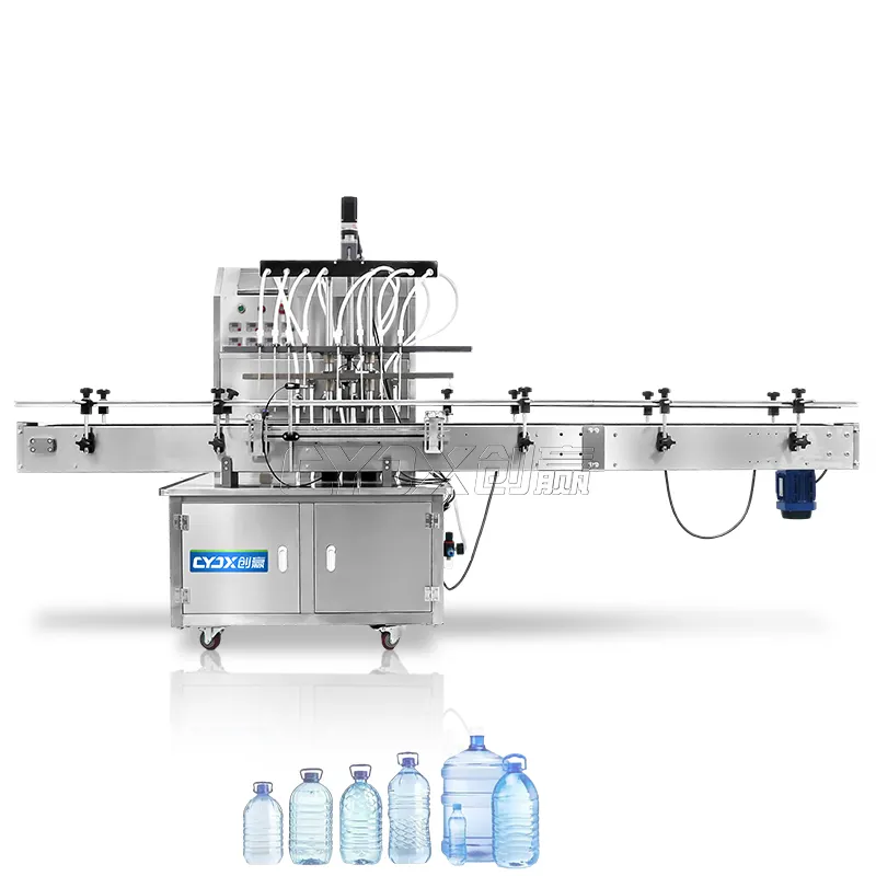 CYJX Preço De Fábrica 8 Cabeça Para O Flash Corrosivo Limpador De Banheiro Desinfecção Máquina De Enchimento Líquida Máquina De Enchimento Automática