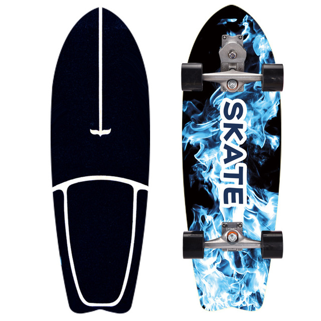 Surf Skate S7 32inch Land Carver Patinetas Surfskate Maple Surf Skate Board