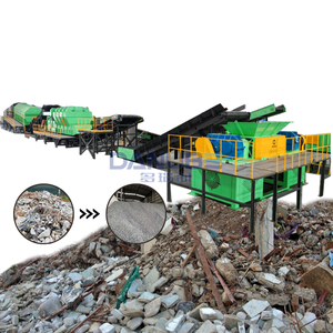 Machinerie de traitement des déchets, ligne de tri des déchets solides urbains, machine à fabriquer des briques en plastique, usines de recyclage et de séparation des déchets - Product Image 1