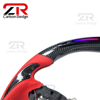 Volant personnalisé en fibre de carbone avec LED pour Honda Accord 10e génération Sport, volant personnalisé pour Civic 10e et 11e génération, CRV, Odyssey