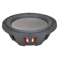 Subwoofer de voiture fin de 10 pouces, double bobine de 4 ohms, 250 W RMS, bobine de 2 pouces en fibre de carbone, pour caisson audio de voiture DIY 1050-135