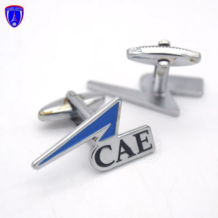 manufacturer wholesale stainless steel cufflinks with alphabets