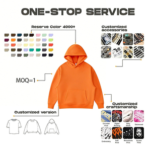Felpa con Zip Corta da Uomo OEM 5, Produttori di Felpe Streetwear Oversize, Felpa Casual da Uomo con Cappuccio - Product Image 4