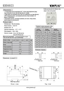 30VA 220ボルトから12ボルト/15ボルトへの変圧、DINレール取り付け型ACトランス - Product Image 3