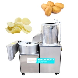 Khoai tây chiên chip Dải cắt vỏ pháp Fry Slicer rửa khoai tây lột và máy cắt để cắt ngọt cung cấp 220V 68 - Product Image 1
