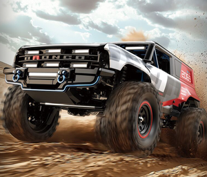 รถบังคับวิทยุ MJX HYPER <span class=keywords><strong>1</strong></span>:18 สเกล บลัชเลส H18P รุ่นใหม่ รถออฟโรด 4WD <span class=keywords><strong>ปี</strong></span>นป่าย ฟอร์ด บรองโก ร็อคครอว์เลอร์ รถบังคับวิทยุ Mento - Product Image 3
