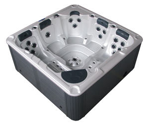 Xleisure 7309C, el Más Vendido, Diseño Europeo, Acrílico Ecológico, Cuadrado, para Exteriores, Hotel, Spa Familiar, 5 Personas, Elegante, <span class=keywords><strong>Balboa</strong></span> - Product Image 1