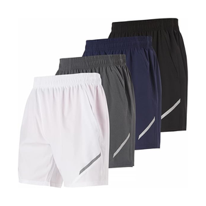 Shorts de course décontractés pour hommes de 7 pouces |   Shorts de sport légers à taille élastique, séchage rapide, avec poches |   Logo personnalisé - Product Image 1
