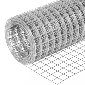 Treillis métallique en acier galvanisé lourd, calibre 19, rouleau de treillis soudé, maille de 1/2 pouce, treillis soudé pour la maison Hecor - Product Image 2