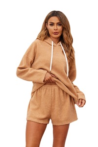 Autunno e inverno <span class=keywords><strong>felpa</strong></span> con cappuccio <span class=keywords><strong>da</strong></span> <span class=keywords><strong>donna</strong></span> lavorata a maglia per la <span class=keywords><strong>casa</strong></span> pigiama <span class=keywords><strong>da</strong></span> <span class=keywords><strong>donna</strong></span> personalizzazione - Product Image 2