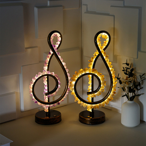 Lumière en cristal naturel/améthyste Quartz rose pierre brute de guérison pierre gemme veilleuse lampe de table en cristal pour la décoration de la maison et de la chambre à coucher - Product Image 4