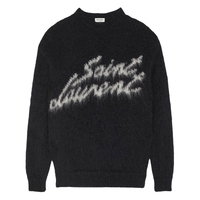 Pull en mohair pour homme AJB de qualité supérieure, doux, respirant, chaud, anti-rides, séchage rapide, motif lettres, tendance
