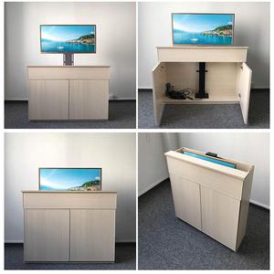 2025 बड़े आकार की पूर्ण गति टीवी दीवार माउंट कैबिनेट लिफ्टर इलेक्ट्रिक 32-70 इंच टीवी के लिए बिस्तर - Product Image 3