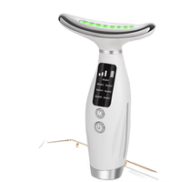 Appareil de massage électrique vibrant pour le visage et le cou, anti-rides, nettoyant et liftant, pour une peau rajeunie à domicile