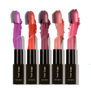 ¡Novedad de 2025! Lápiz labial mate sólido sin marca nutritivo de larga duración, crema vegana sin cruetly, lápiz labial multicolor - Product Image 1