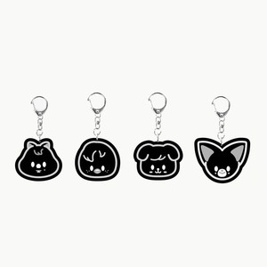 Spot Straykids Cartoon New Acrylic <b>Key</b> Chain Bag Pendant Accessories <b>Star</b> Perimeter UV Printed Fashion Trend - Product Image 4