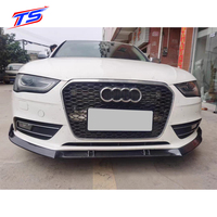 Lèvre avant en fibre de carbone style STP pour Audi S4 B8.5 A4 Sline