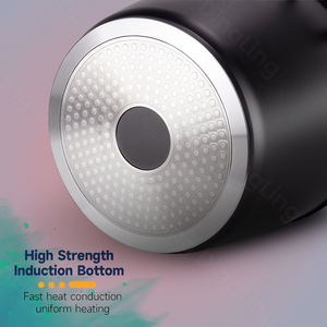 طقم أواني طهي من الألمنيوم المصبوب متعدد الاستخدامات بطلاء رخامي غير لاصق لطهي البرياني والحساء واليخنة - Product Image 5