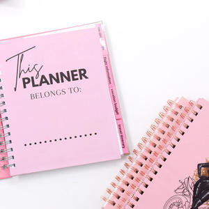 Carnet à spirale A5 personnalisé avec logo, couverture rigide, journal, carnet de notes pour le bureau et l'école, service d'impression OEM - Product Image 3