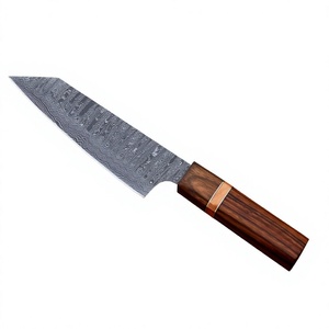 Couteau de cuisine personnalisé en acier à haute teneur en carbone forgé à la main avec étui en cuir (OEM) personnalisable - Product Image 1