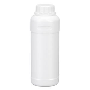 ขวดพลาสติก HDPE/PET เกรดอุตสาหกรรม ป้องกันการรั่วซึม ป้องกันความชื้น สำหรับบรรจุภัณฑ์ยาฆ่าแมลง พร้อมฝาปิดป้องกันการงัดแงะ - Product Image 1