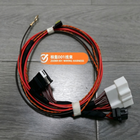 Attelage de remorque électrique pour Zeekr 001, kit complet rétractable avec module, faisceau de câblage, vis et support, prêt à l'installation