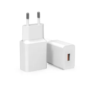 Chargeur mural USB adaptateur rapide 18W pour Xiaomi 10 Ultra/Air/11/pour Redmi Note 9 Pro pour Samsung Galaxy S10/S9/S8/S7/S20