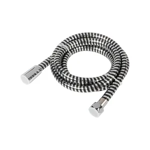 Bathroom Accessories Black PVC Flexible Anti-Twist Reinforced Handheld Shower Hose Shower Toilet Washing Hose