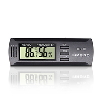 Hygromètre Inkbird Thermomètre électronique ITH-10 pour guitare, humidor à cigares