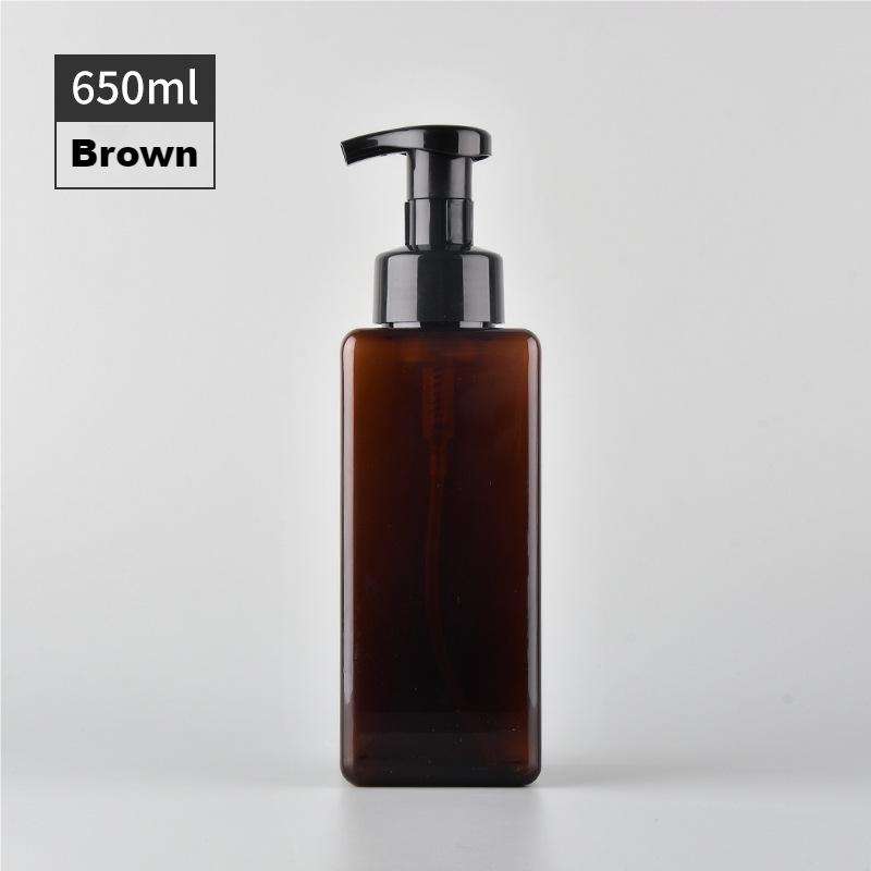Brown Bottle+Black Pump