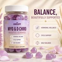 Gummies Myo-Inositol et D-Chiro-Inositol Marque Blanche OEM pour l'Équilibre Hormonal, le Cycle et le Bien-être Quotidien – 60 Comprimés