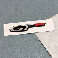 Autocollant Emblème Lettres 3D ABS Chrome GT Line pour Voiture Sportive Ba Jia Er, Usage Unique avec Garantie 1 An