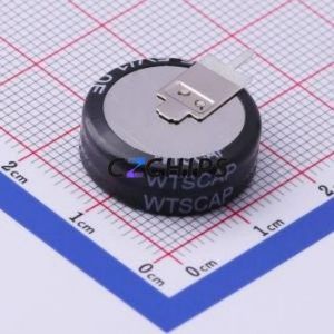 Supercondensateur WTC5V51F0Z-0719V-85, composant traversant (THT), condensateur 1F -20%~+80% 5.5V 20uA@24hrs - Product Image 2