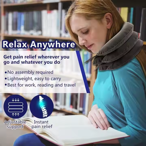 Pemijat leher retraktor serviks dapat ditiup, untuk perangkat pijat tengkuk perawatan nyeri tengkuk - Product Image 2